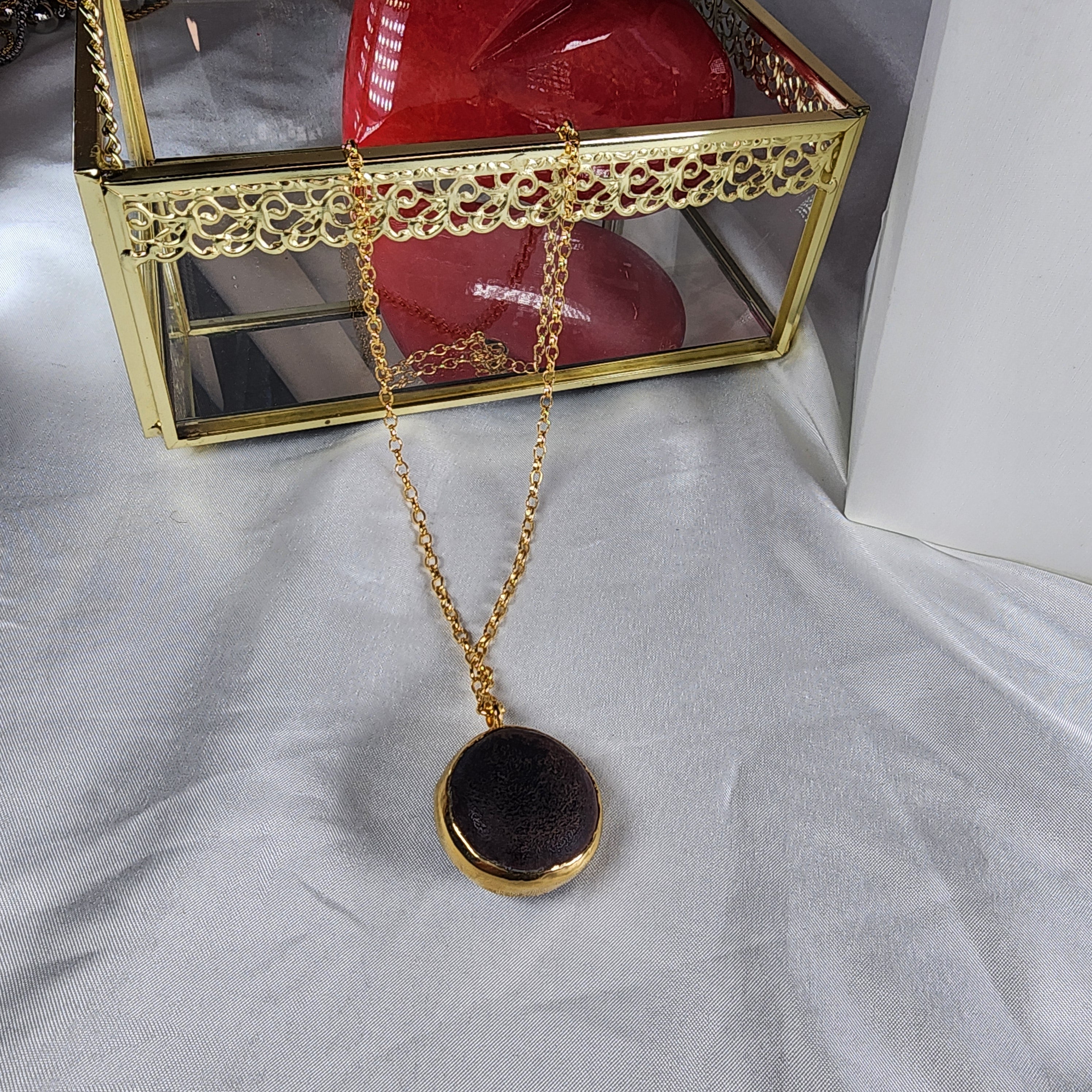 💮Bull's-eye necklace📿