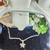 💮Clavicle necklace with star pendant.📿