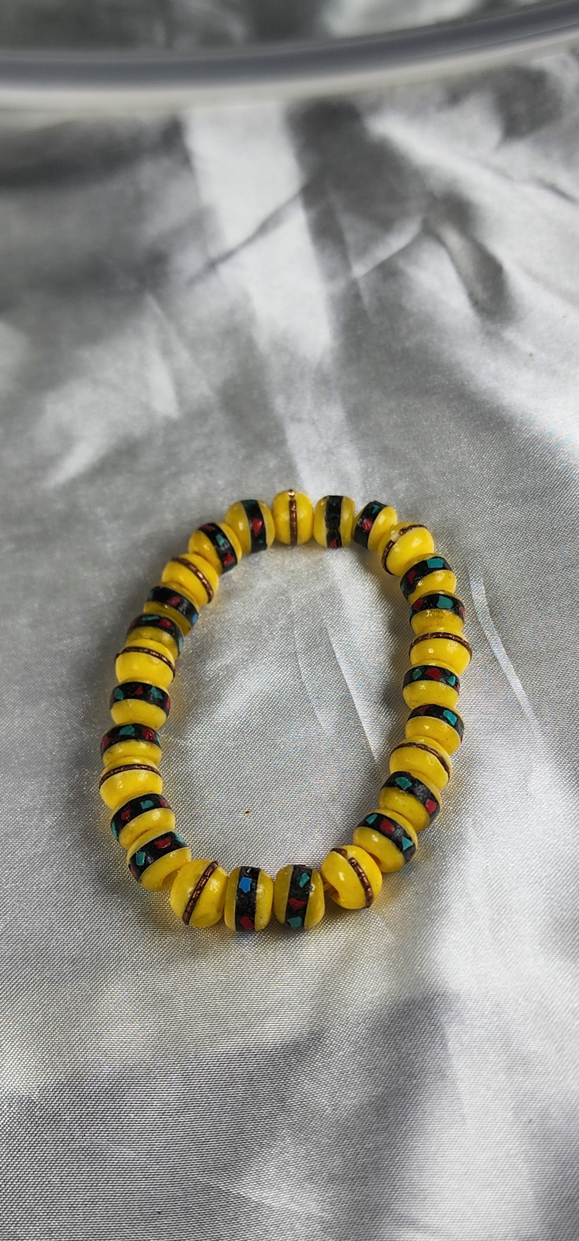 💮Colorful Nepalese healing bead bracelets.📿