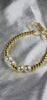 💮Gold-tone nylon beaded bracelet set.📿