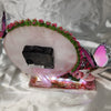 🏵️Ada's resin clock lamp from the pink garden.🕐💞