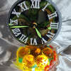 🐍Shen Long Dragon Ball resin clock-lamp with its spheres.🕐⭐