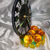 🐍Shen Long Dragon Ball resin clock-lamp with its spheres.🕐⭐