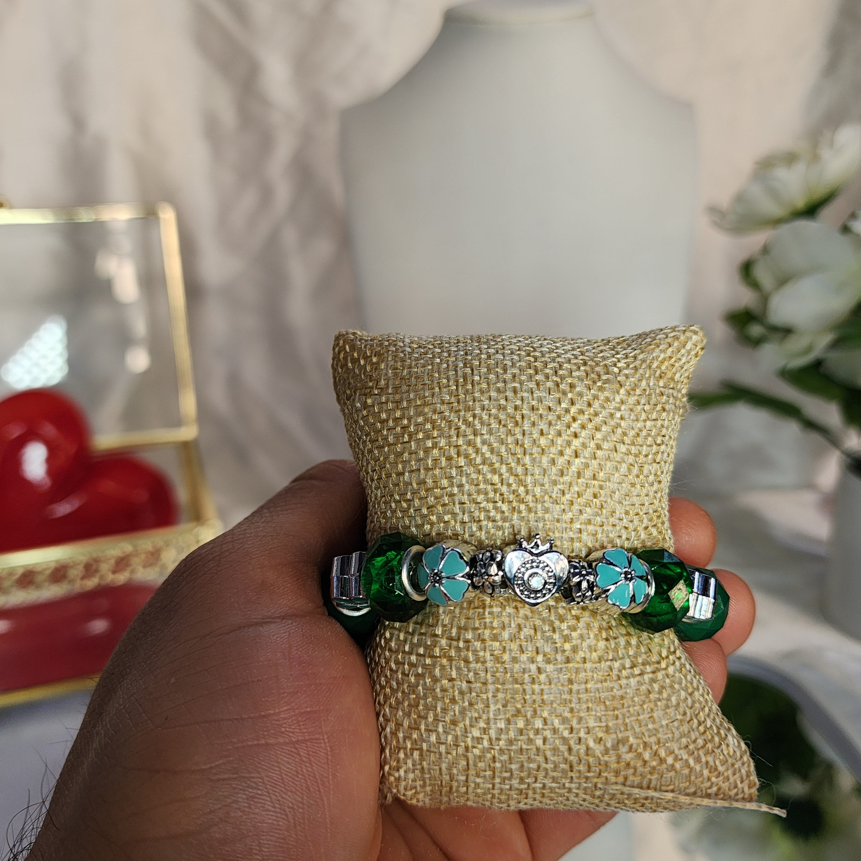 💮Beautiful colorful bracelet with different designs.📿