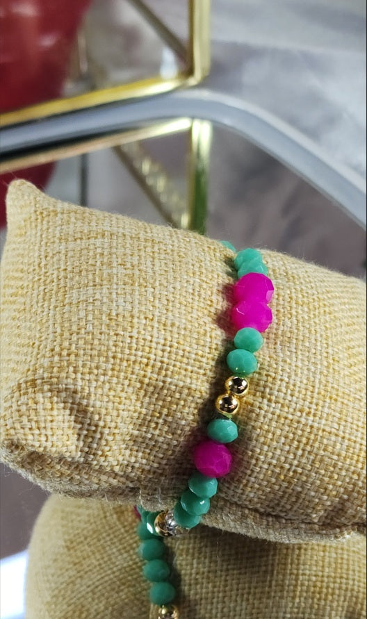 💮Colorful beaded bracelets.📿
